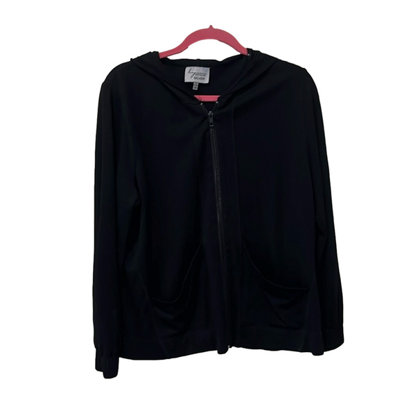 Lynne Ritchie black full zip jacket, medium - Picture 1 of 7